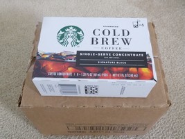 6 x Starbucks Cold Brew Coffee Single Serve Concentrate Box of 6 Signatu... - £23.23 GBP