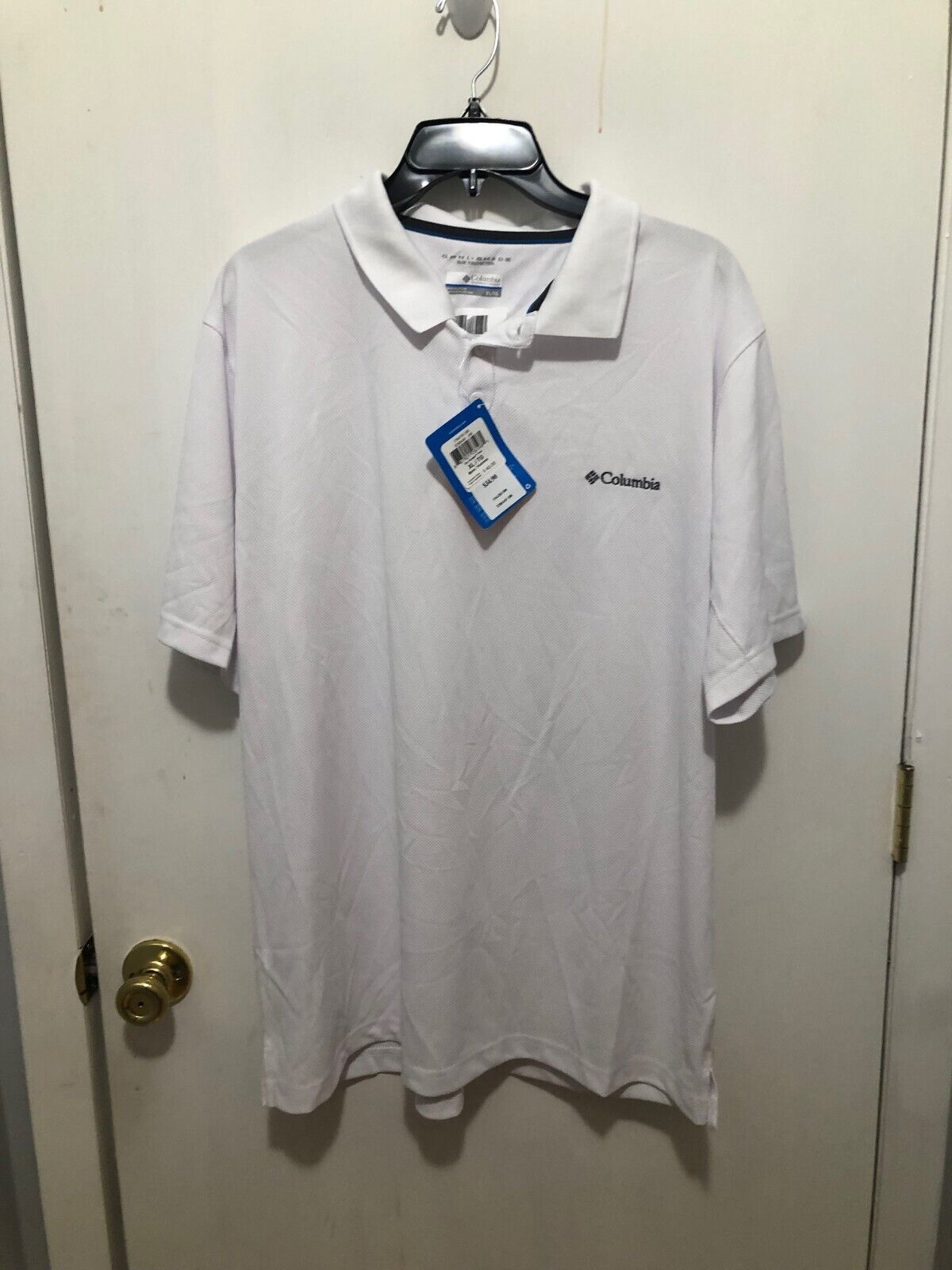 NWT Columbia Mens XL City Voyager Polo Omni Shade UPF 30 Short Sleeves W... - $15.83
