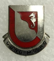 Vintage US Military DUI Pin 14th Engineer Bn GONG MU RO Duty Ira Green I... - £7.00 GBP