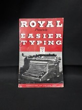 1940 Royal KMM Typewriter New No. 1 User Manual Instruction Booklet Part... - £7.52 GBP