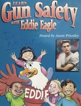 Jason Priestley Learn Gun Safety With Eddie the Eagle 1993 NRA VHS - $13.95