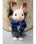 Japan Sylvanian Families Grandfather Rabbit Dollhouse Miniature Figure Toy - £18.74 GBP