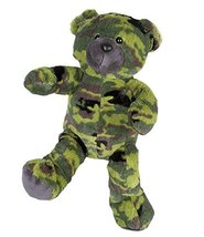 Teddy Mountain Camo Military Teddy Bear w/ Free Tee Shirt DIY Stuffed Plush Tedd - £15.95 GBP