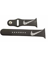 Nike Swoosh Pattern Printed Silicone Apple Watch Band 42-49mm 1-10 Ultra - $26.99