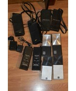 6 CB portable radios 4 cases 2 transformers untested - $17.99