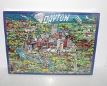 DSA Inc City Of Dayton Jigsaw Puzzle 1987 Vintage 504 Tripl-Thick Pieces... - $49.49