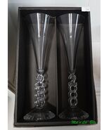 Pair Of Millennium Champagne Glasses Cristal d’ Arques - $59.85