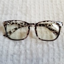 Women&#39;s Animal Print Brown/Clear Stylish Square Eyeglass Frames 53-18-14... - $19.80