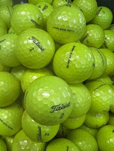 Titleist Yellow AVX.....12 Premium AAA Used Golf Balls - £15.07 GBP