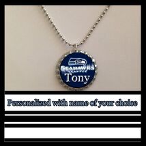 Seattle Seahawks personalized necklace with name of your choice great gi... - $7.79