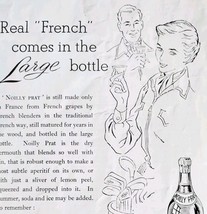 1952 Noilly Prat French Dry Vermouth Advertisement Sphere UK Import E90B - €17,11 EUR