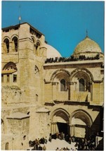 Israel Postcard Jerusalem The Church Of The Holy Sepulchre - £2.40 GBP