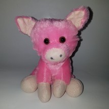 Calplush Pink Pig Plush 7&quot; Stuffed Animal Toy Lovey 2019 - £12.42 GBP