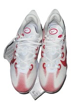 SZ 11.5 Nike Air Zoom BB NXT TB CK5879 114 White/Red Basketball Shoes - $139.99