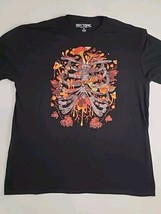The Last Breath Gothic Art Unisex T Shirt Sz XL Ingected Rib Cage Shroom... - $27.60