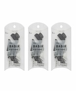 Lot of 3 The Basik Edition By Scünci Assorted Color Mini Jaw Clips, (8 P... - $369.29 MXN