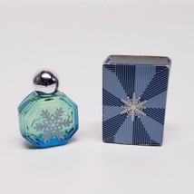 Avon Odyssey Mini .5 Ounce Cologne Blue Glass Snowflake BOTTLE-NEW Old Stock - £7.01 GBP