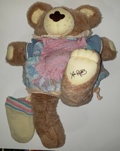 Xavier Roberts Furskin Plush Bear Stuffed Vintage 22in - £26.90 GBP