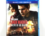 Jack Reacher: Never Go Back (Blu-ray, 2016, Inc Digital Copy) Like New ! - $9.48