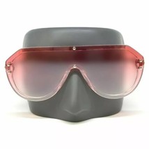 New COG3241 FF Shield Sunglasses Pink Zucca - £13.02 GBP