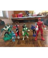 Mixed Lot Sizes &amp; Series MMPR POWER RANGERS Loose 9 Figures Caketoppers ... - £13.15 GBP