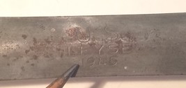 US Army meat can (mess tin) M-1932 WWII Leyse 1945 w corrosion - $25.00