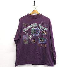 Vintage Wilderness Waters Ely Minnesota Long Sleeve T Shirt XL - $56.12