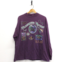 Vintage Wilderness Waters Ely Minnesota Long Sleeve T Shirt XL - £44.85 GBP