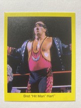 1997 Cardinal WWF Bret Hit Man Hart Trivia Game Card WWE - £4.06 GBP