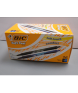 BIC Soft Feel Retractable Ball Point Pen Medium, Black and Blue Ink, 36 Pack