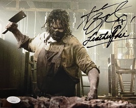  Andrew Bryniarski Autograph Signed 8x10 Photo Leatherface Texas Chainsaw Jsa - £55.05 GBP