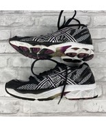 Asics Women’s Gel Nimbus 12 IGS Purple Black Silver Running Shoes Size 6 US - £39.56 GBP