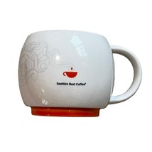 Vintage Seattle&#39;s Best Coffee Mug Orange/White 2011 - £10.76 GBP