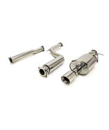 Yonaka 12-15 Honda Civic 2DR 3&quot; Polished Stainless Steel Catback Exhaust... - $593.01