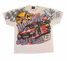 Ricky Rudd T Shirt NASCAR Racing AOP Chase Authentics Large Vtg - £65.78 GBP