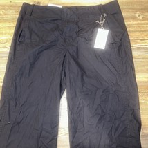 Women&#39;s Mid-Rise Relaxed Straight Leg Chino Pants - A New Day Navy Size ... - $25.73 CAD