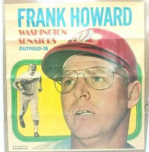 1970 Frank Howard Topps Béisbol TCG Póster Gigante Carta #22 - £2.63 GBP