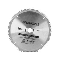 10Inch 100-Tooth Titanium Carbide Saw Blade for Metals and Plastics 1-Inch Arbor - £13.19 GBP+