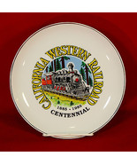 California Western Railroad Centennial 8.25&quot; Collector Plate 1885-1985 - $18.76