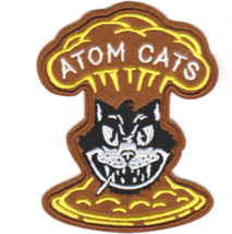 Atom Cats Patch Gamer Cosplay Embroidered Patch Iron-On Logo Badge 4&quot;  - £6.24 GBP