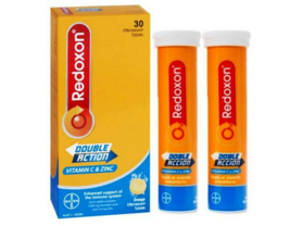 5 BOXES Redoxon Vitamin C Zinc Double Action Effervescent 30 tablets - E... - $125.00
