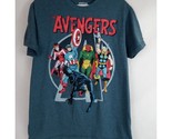 Marvel Comics Men&#39;s Grayish Blue Marvel Avengers Graphic T-Shirt Size Me... - $12.60