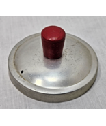 LID ONLY Vintage Mckee Glasbake Egg Coddler REPLACEMENT LID Red Wooden K... - $17.65 CAD