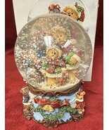 Vintage JC Penney Bear Family Snow Globe - $30.55 CAD