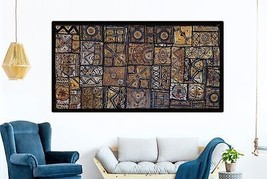 Arazzo patchwork in cotone etnico vintage ricamato a mano decorazione da... - $137.82