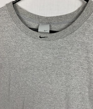 Vintage Nike T Shirt Center Swoosh Embroidered Sleeveless Tee Gray Mens ... - $29.99