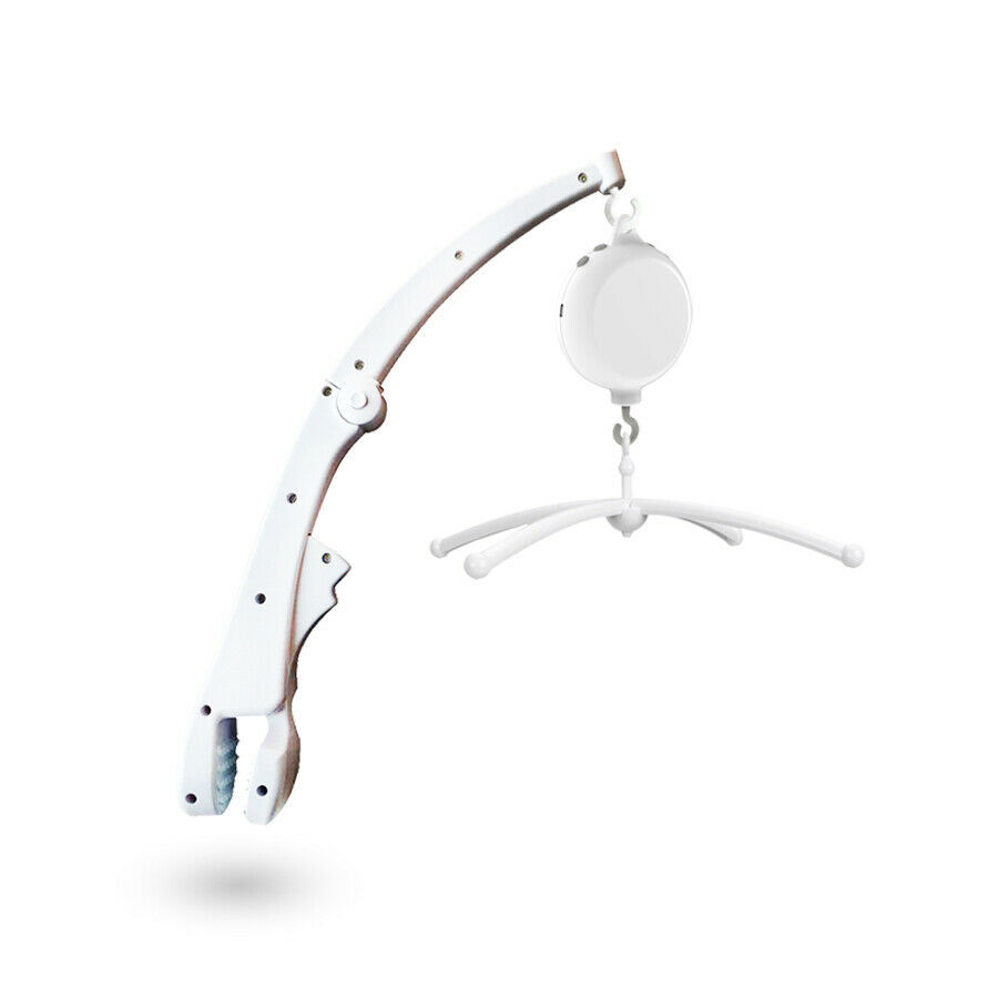 Folding Baby Crib Bell Toys Arm Bracket, W/ Digital Music Box (3 options)