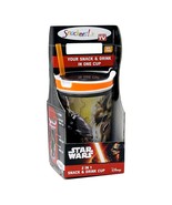 Star Wars 7 Snackeez Jr. - Chewbacca Tumbler Drink with Snack (Black Cup w/ - £6.28 GBP