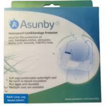 Asunby Waterproof Cast &amp; Bandage Protector Adult Long Arm 230331 NEW - $4.83