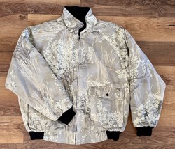 Vintage Ghost Camo Prairie Field Bomber Jacket Quilt Insulated Size XL(?... - $1,855.95 MXN